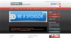 Desktop Screenshot of pmpa.org