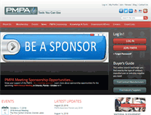 Tablet Screenshot of pmpa.org